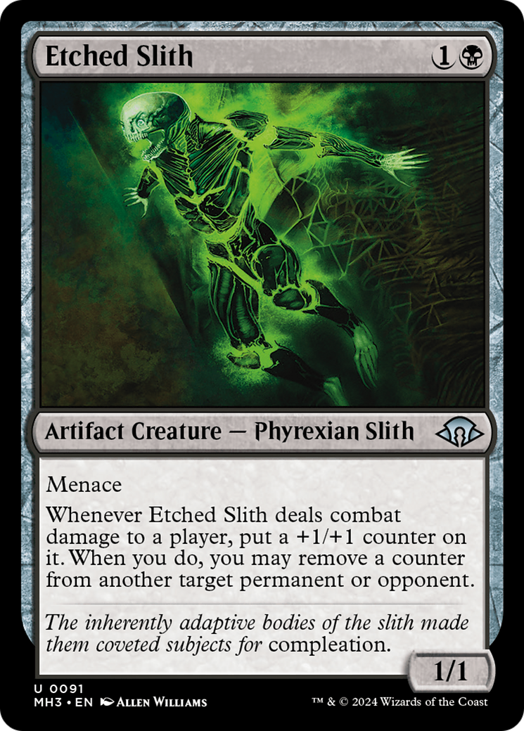 Etched Slith [Modern Horizons 3] [Foil]