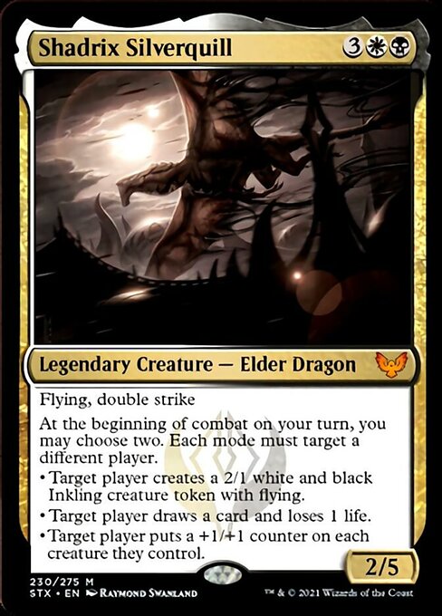Shadrix Silverquill [Strixhaven: School of Mages] [Foil]
