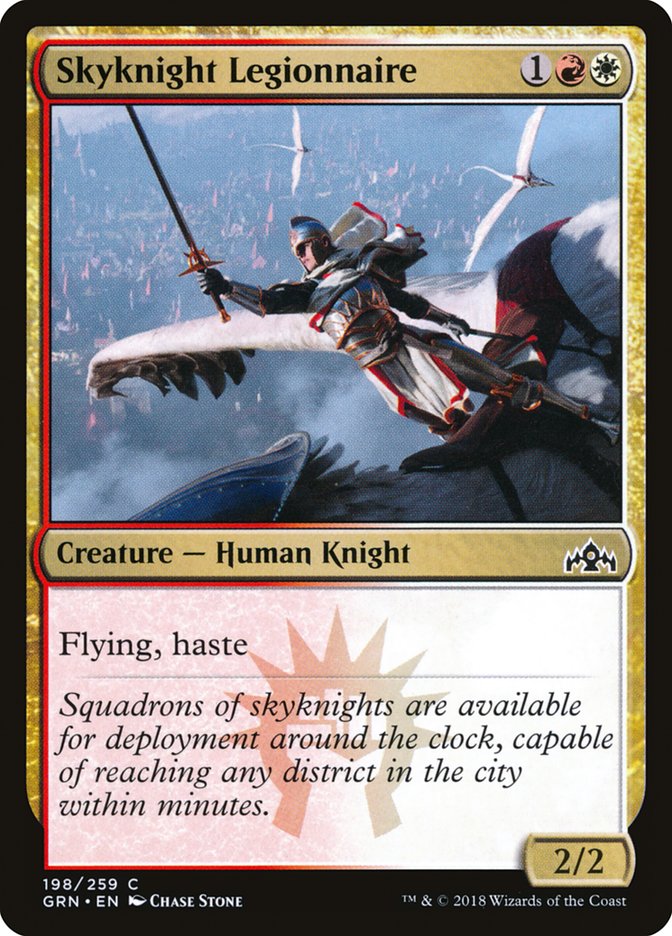 Skyknight Legionnaire [Guilds of Ravnica] [Foil]