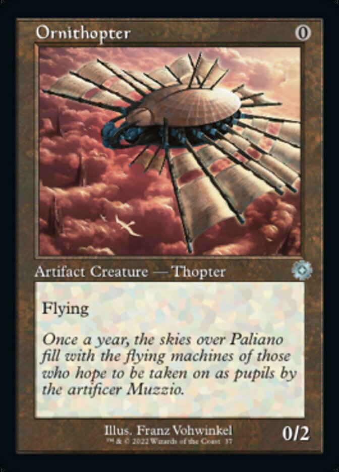 Ornithopter (Retro) [The Brothers' War Retro Artifacts] [Foil]