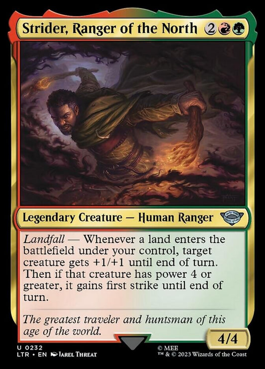 Strider, Ranger of the North [The Lord of the Rings: Tales of Middle-Earth] [Foil]