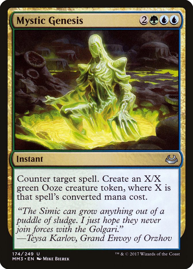 Mystic Genesis [Modern Masters 2017] [Foil]