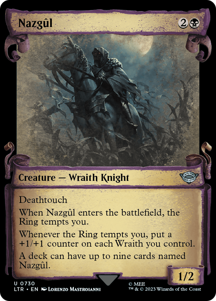 Nazgul (0730) [The Lord of the Rings: Tales of Middle-Earth Showcase Scrolls] [Foil]