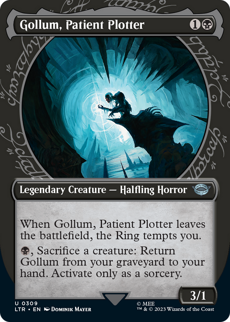 Gollum, Patient Plotter (Showcase Ring Frame) [The Lord of the Rings: Tales of Middle-Earth] [Foil]