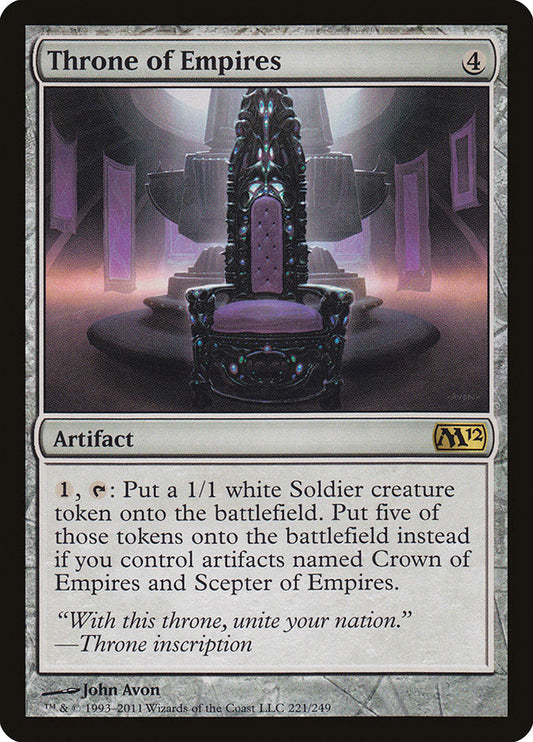 Throne of Empires [Core Set 2012] [Foil]