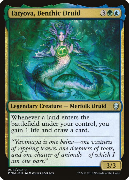 Tatyova, Benthic Druid [Dominaria] [Foil]
