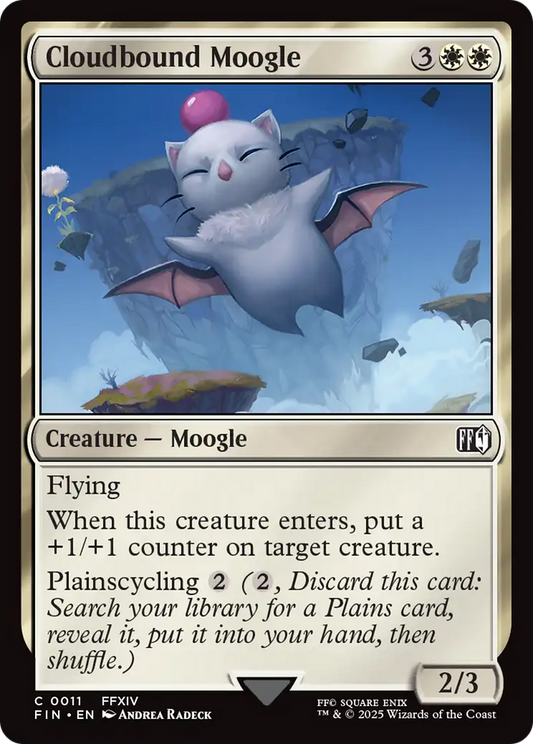 Cloudbound Moogle [FINAL FANTASY] [Foil]