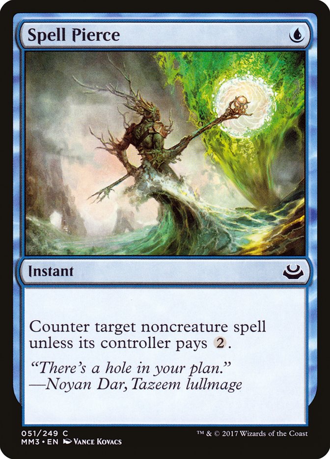Spell Pierce [Modern Masters 2017] [Foil]