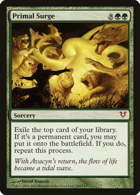 Primal Surge [Avacyn Restored] [Foil]