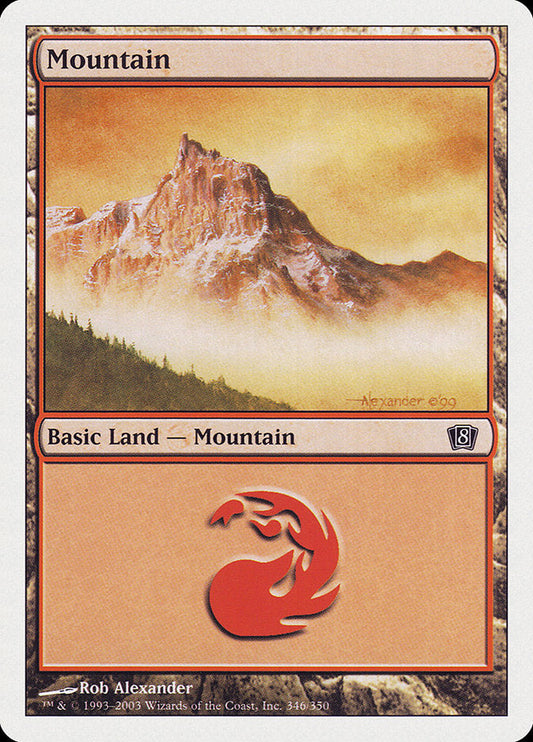 Mountain (346) [Eighth Edition] [Foil]