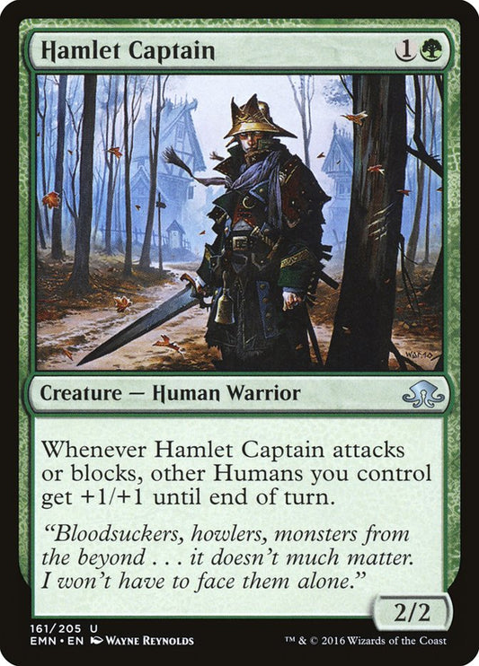 Hamlet Captain [Eldritch Moon] [Foil]