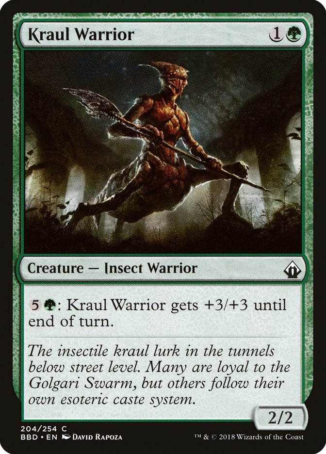 Kraul Warrior [Battlebond] [Foil]