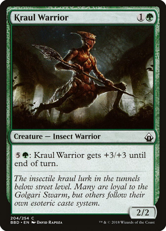 Kraul Warrior [Battlebond] [Foil]