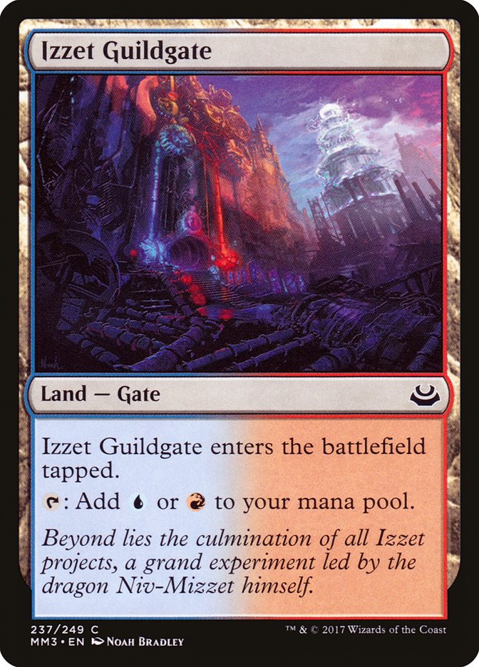 Izzet Guildgate [Modern Masters 2017] [Foil]