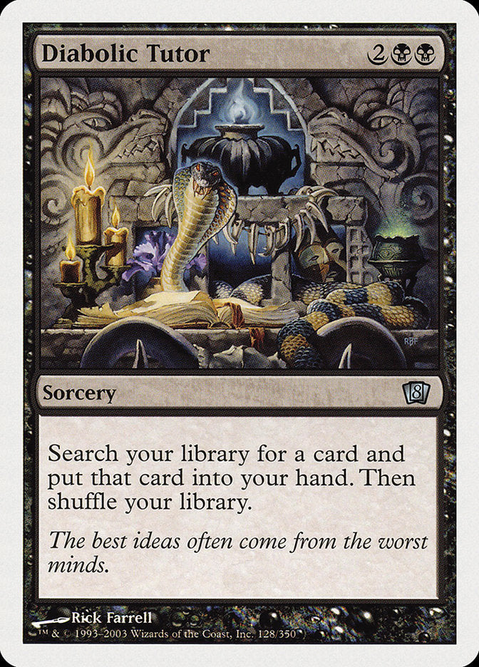 Diabolic Tutor [Eighth Edition] [Foil]