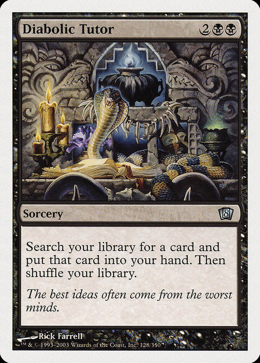 Diabolic Tutor [Eighth Edition] [Foil]