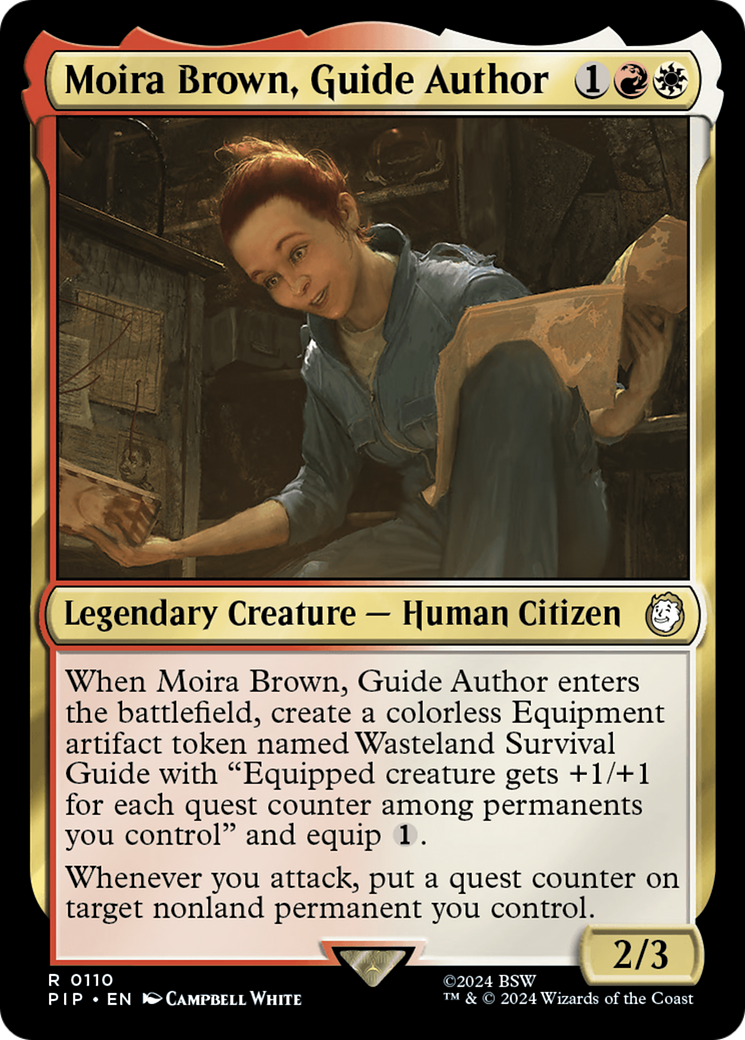 Moira Brown, Guide Author [Fallout] [Foil]