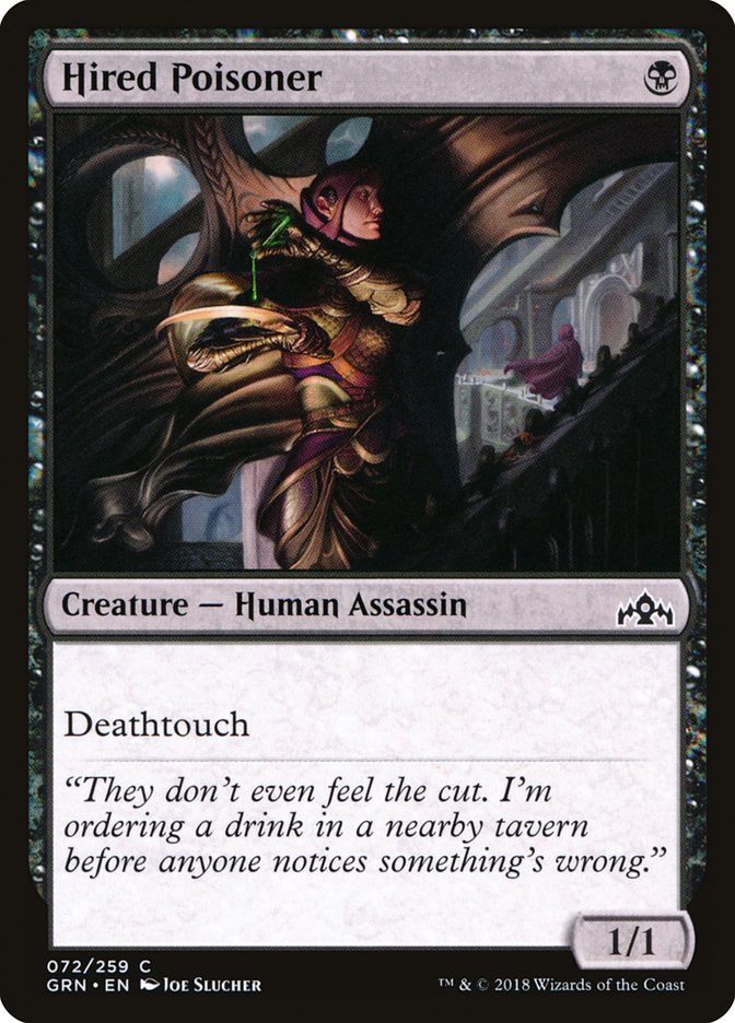 Hired Poisoner [Guilds of Ravnica] [Foil]