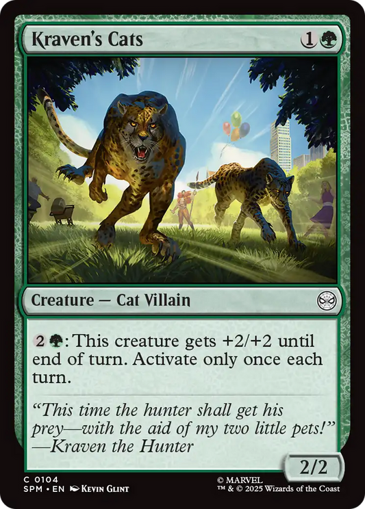 Kraven's Cats [Marvel's Spider-Man] [Foil]