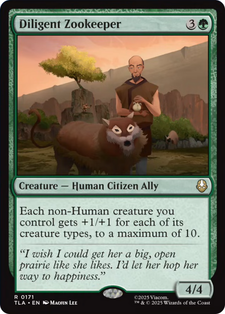 Diligent Zookeeper [Avatar: The Last Airbender] [Foil]