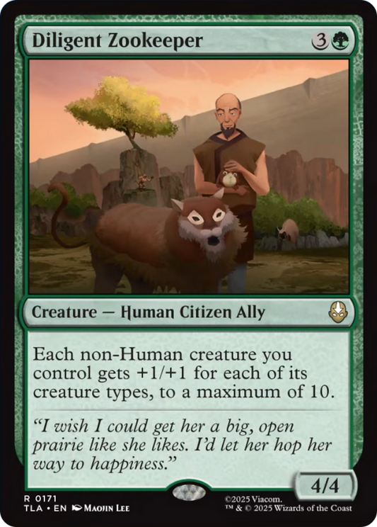 Diligent Zookeeper [Avatar: The Last Airbender] [Foil]