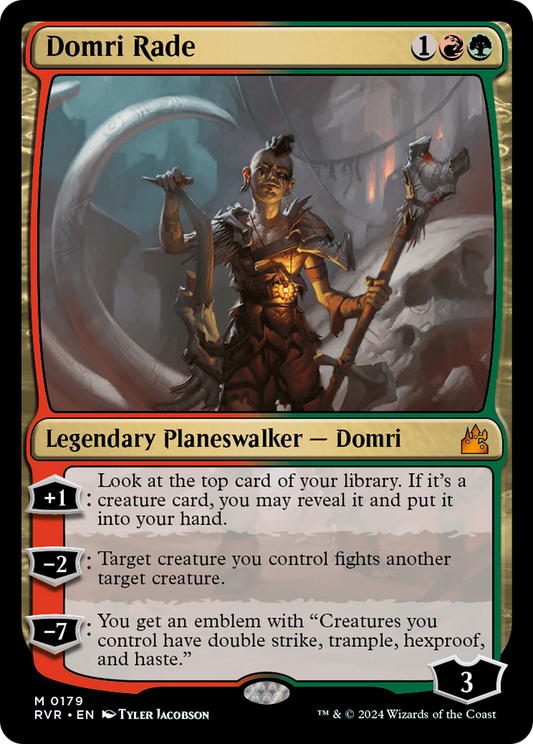 Domri Rade [Ravnica Remastered] [Foil]