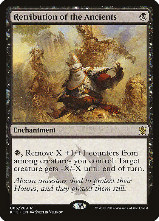 Retribution of the Ancients [Khans of Tarkir] [Foil]