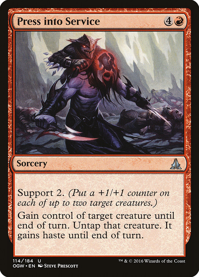 Press into Service [Oath of the Gatewatch] [Foil]