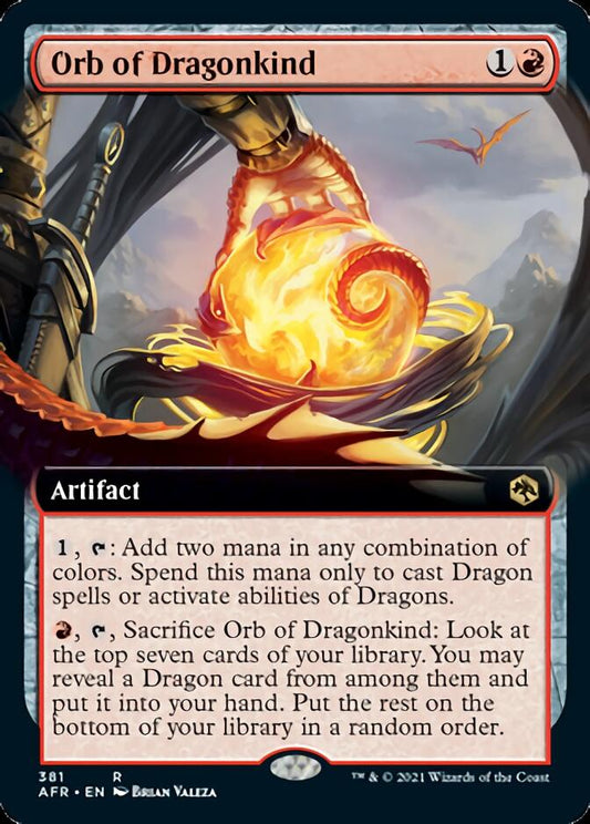 Orb of Dragonkind (Extended Art) [Dungeons & Dragons: Adventures in the Forgotten Realms] [Foil]