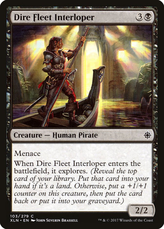 Dire Fleet Interloper [Ixalan] [Foil]