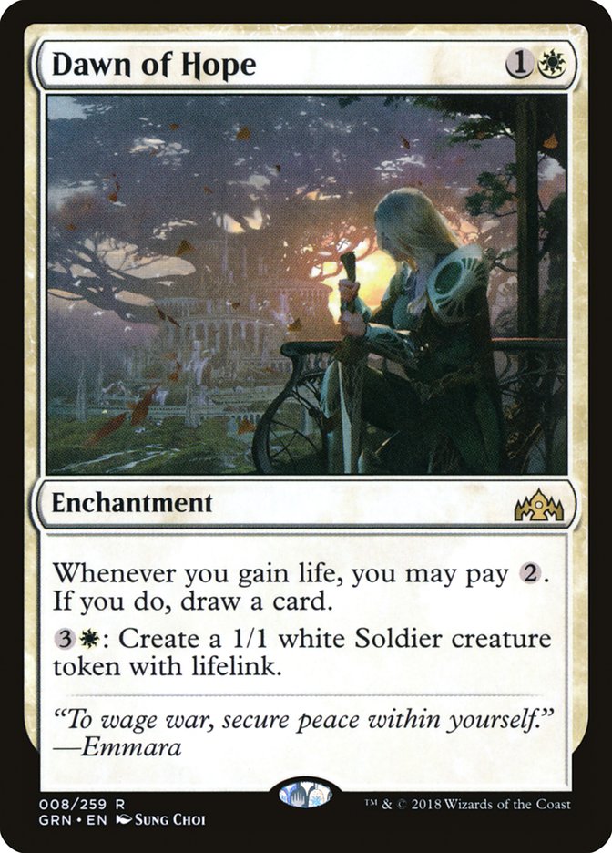 Dawn of Hope [Guilds of Ravnica] [Foil]