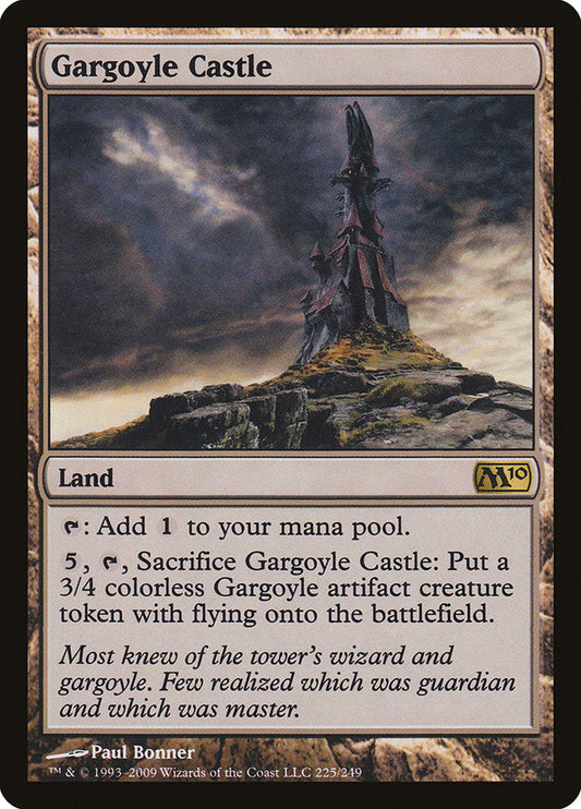 Gargoyle Castle [Core Set 2010] [Foil]