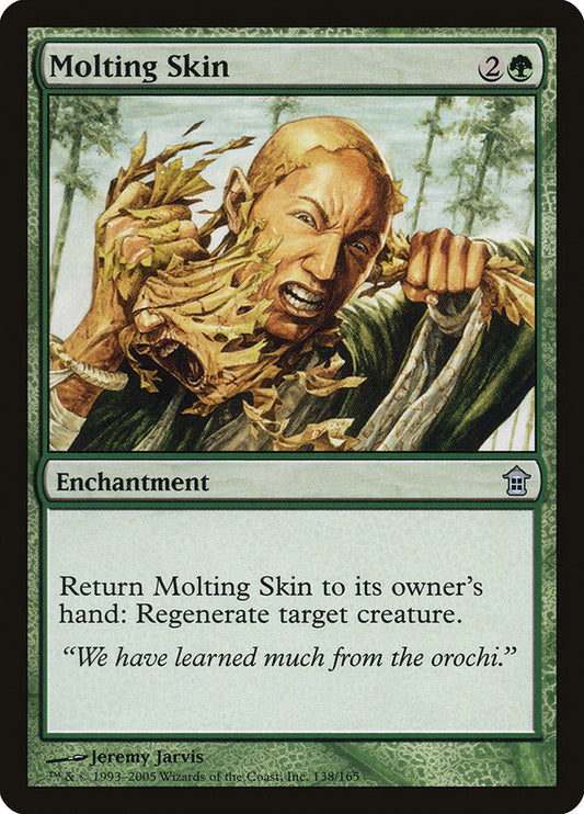 Molting Skin [Saviors of Kamigawa] [Foil]
