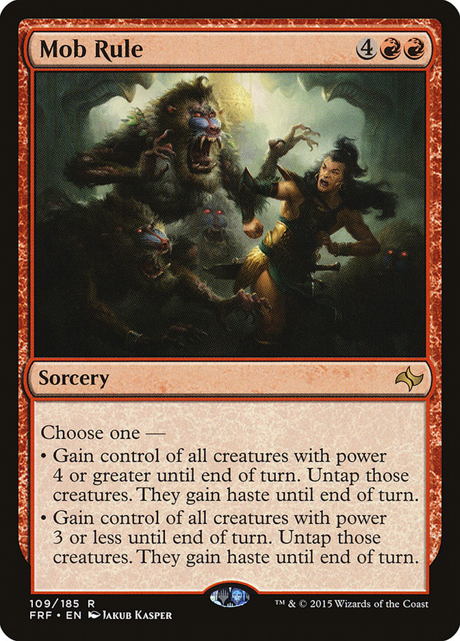 Mob Rule [Fate Reforged] [Foil]
