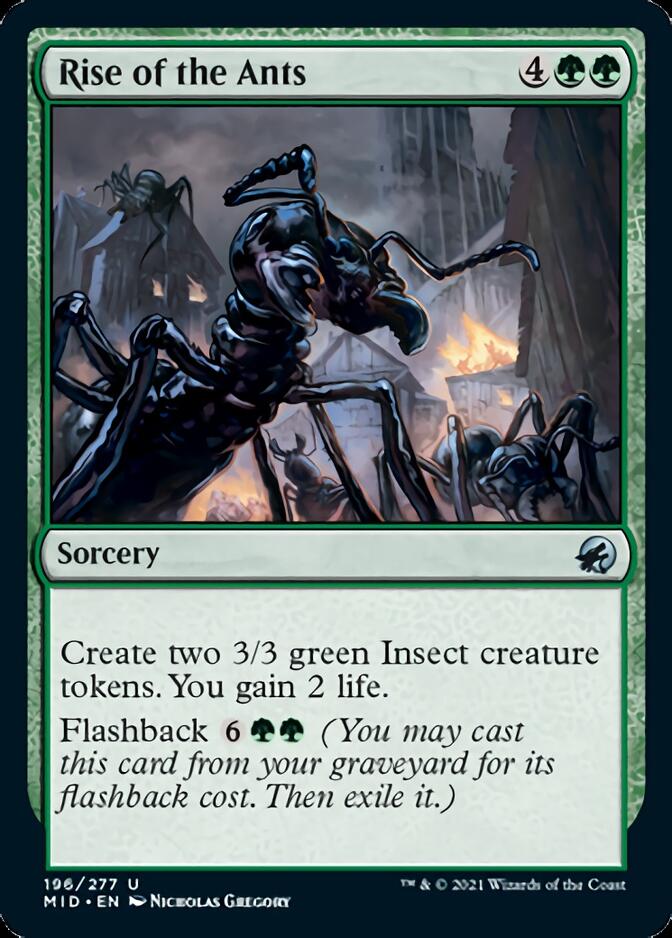 Rise of the Ants [Innistrad: Midnight Hunt] [Foil]
