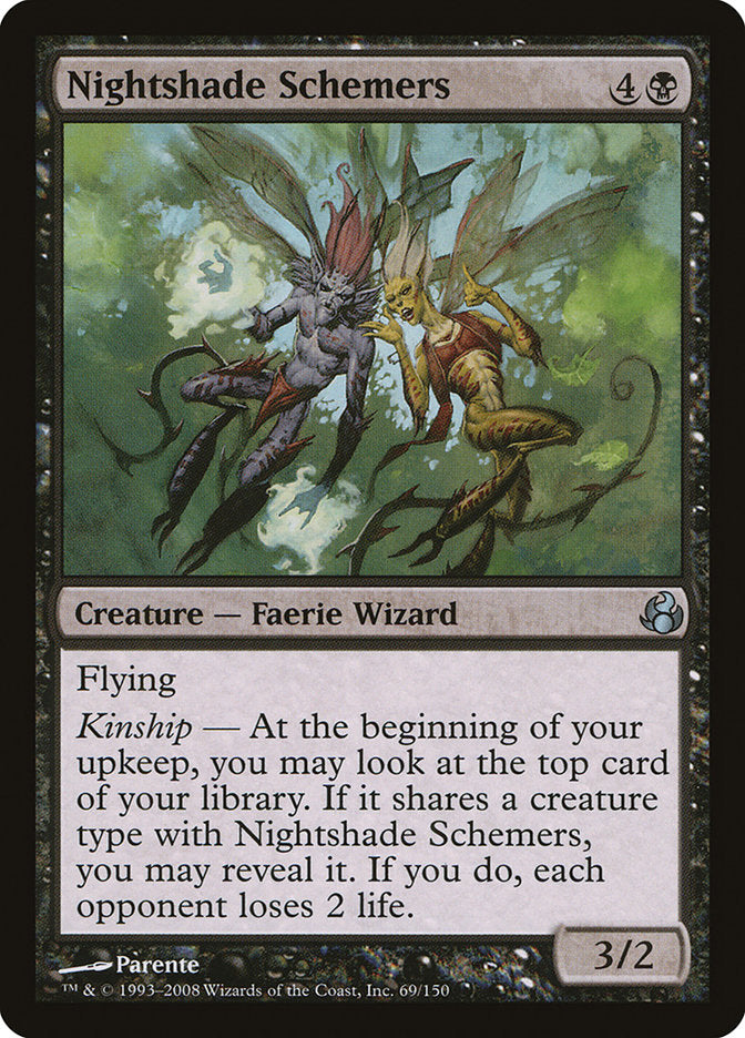 Nightshade Schemers [Morningtide] [Foil]