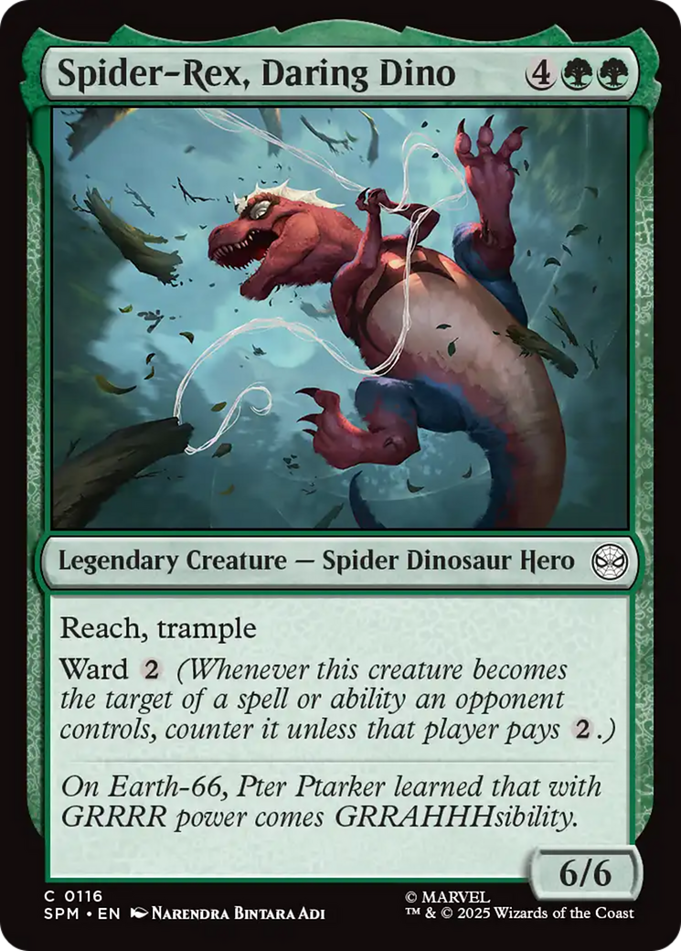 Spider-Rex, Daring Dino [Marvel's Spider-Man] [Foil]