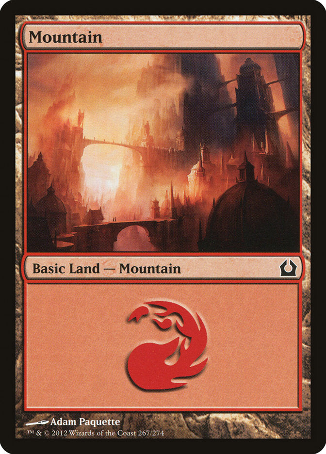 Mountain (267) [Return to Ravnica] [Foil]