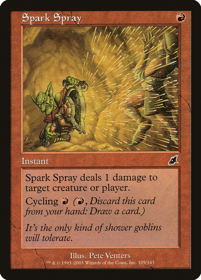 Spark Spray [Scourge] [Foil]