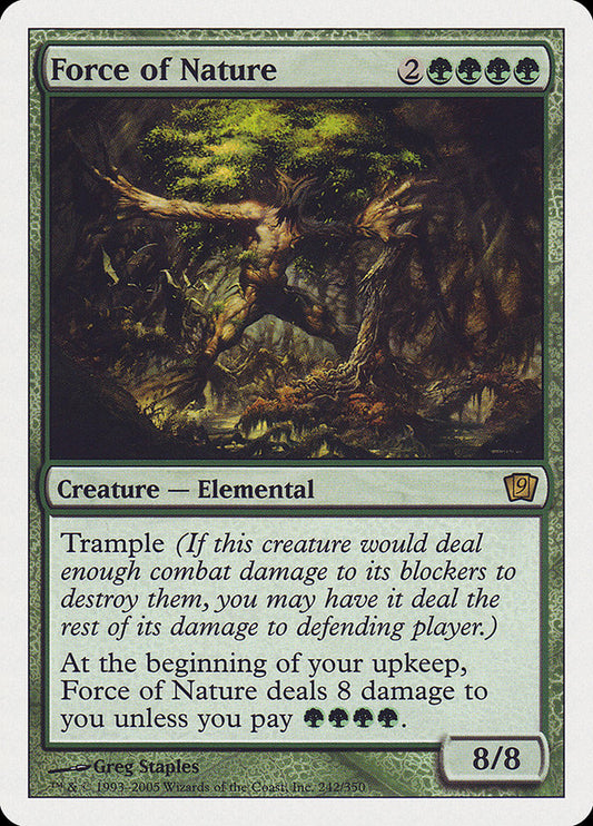 Force of Nature [Ninth Edition] [Foil]