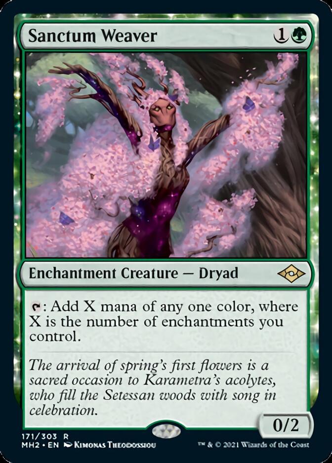 Sanctum Weaver [Modern Horizons 2] [Foil]
