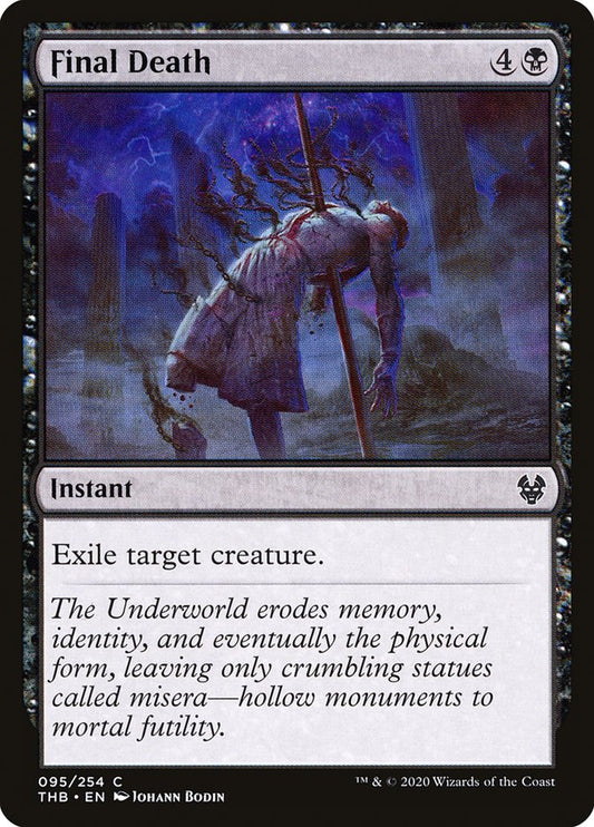 Final Death [Theros Beyond Death] [Foil]
