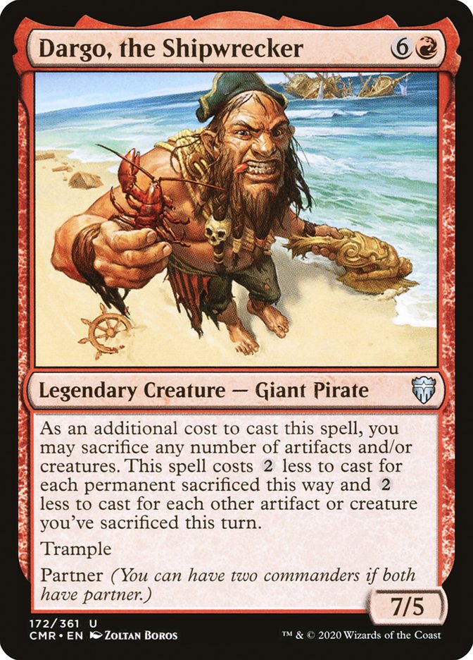 Dargo, the Shipwrecker [Commander Legends] [Foil]
