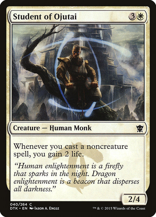 Student of Ojutai [Dragons of Tarkir] [Foil]