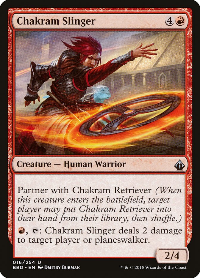 Chakram Slinger [Battlebond] [Foil]