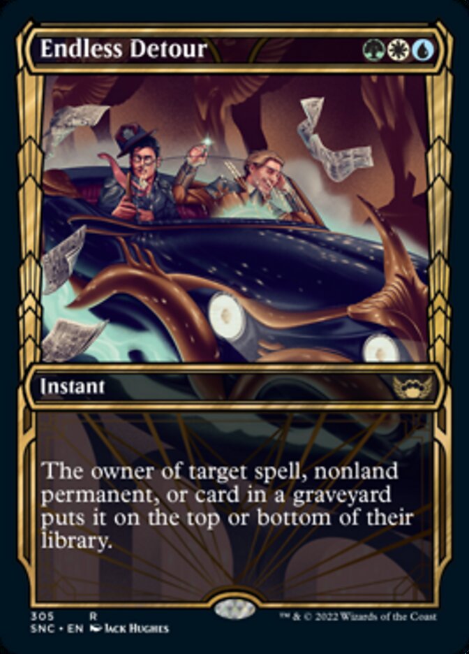 Endless Detour (Showcase Golden Age) [Streets of New Capenna] [Foil]