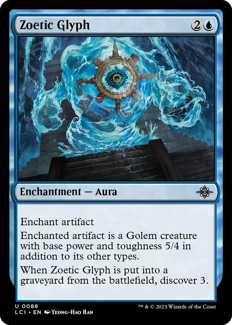 Zoetic Glyph [The Lost Caverns of Ixalan] [Foil]