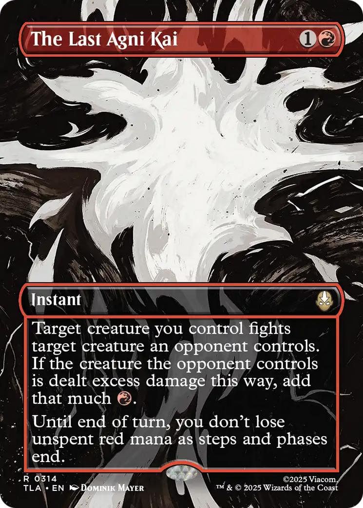 The Last Agni Kai (Borderless) [Avatar: The Last Airbender] [Foil]