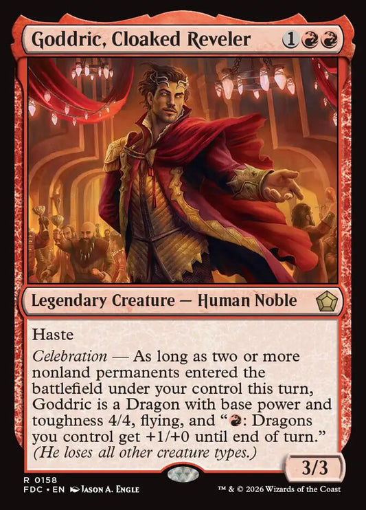 Goddric, Cloaked Reveler [Foundations Commander]