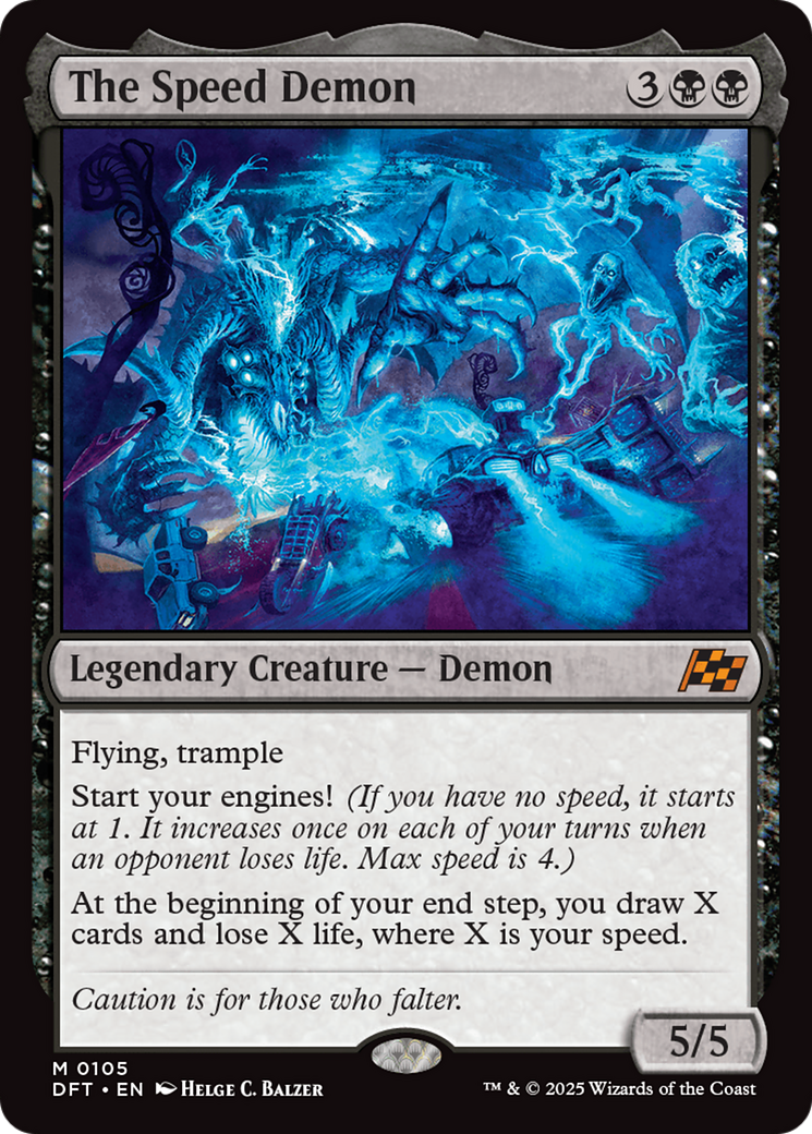 The Speed Demon [Aetherdrift] [Foil]
